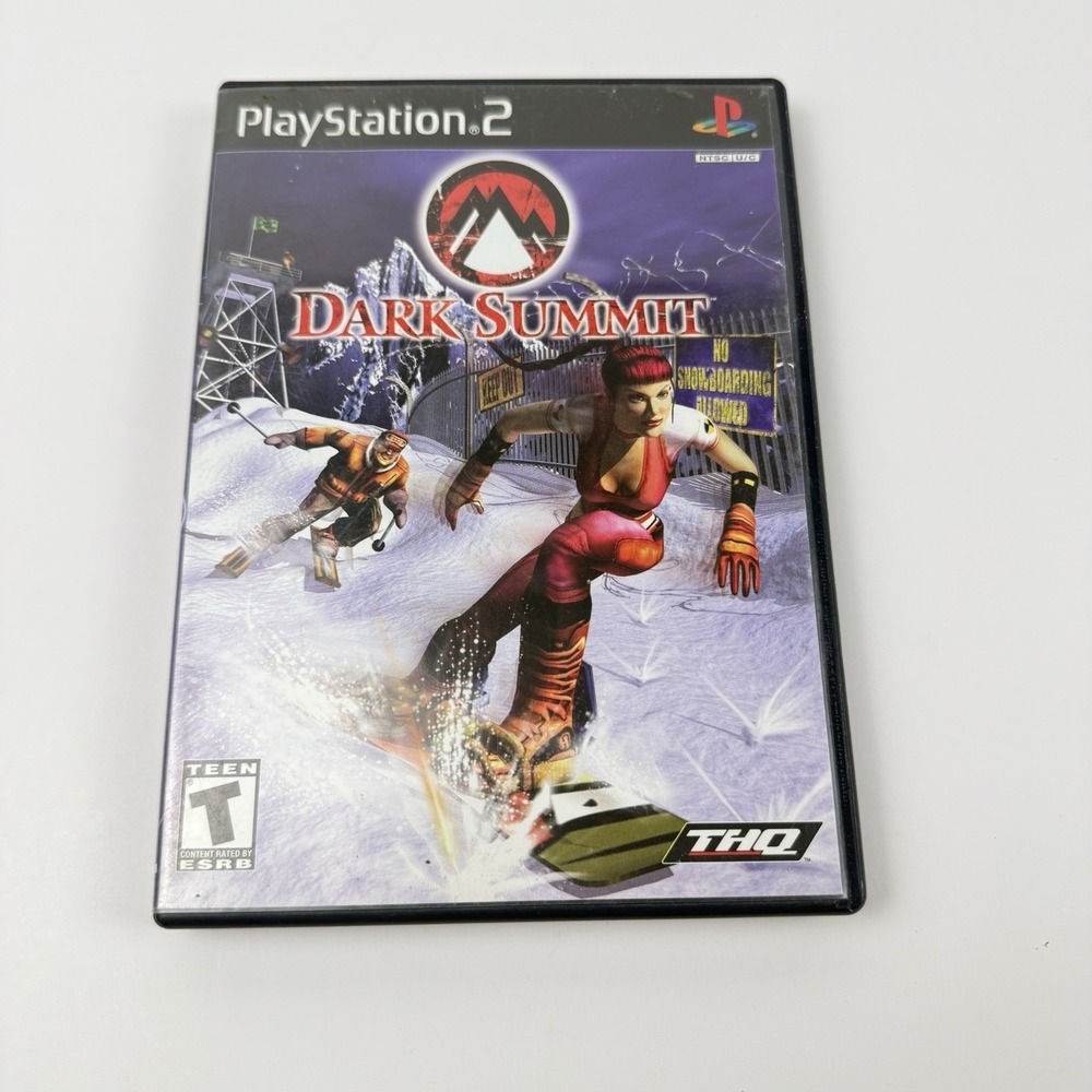 Dark Summit (Sony PlayStation 2 PS2) Complete w/ Manual CIB Tested Working‎ - Picture 3 of 4